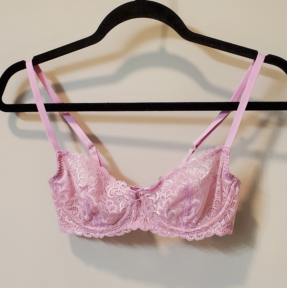 NWOT Gramercy Balconette Bra in Electric Lilac